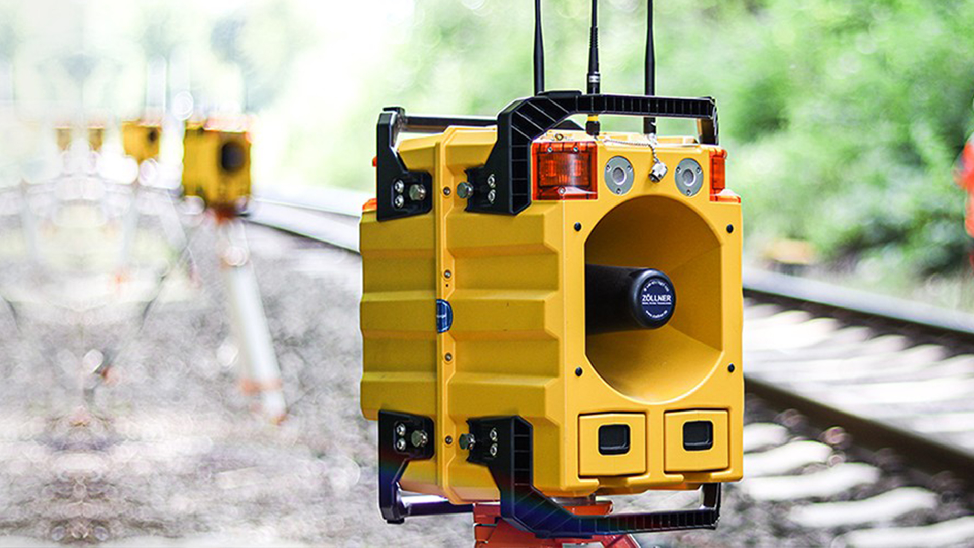 Gleisbaustelle Nacht